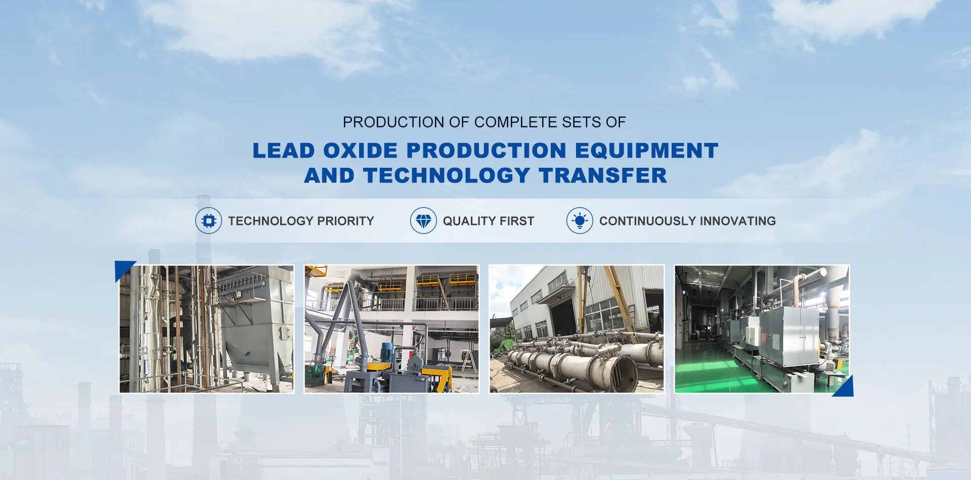 Kina Red Lead Production Line Produsent