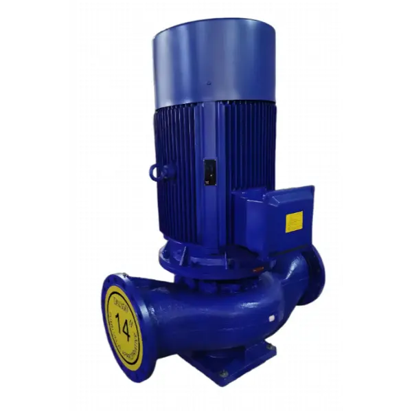 SG(ISG) serie inline sentrifugalpumpe